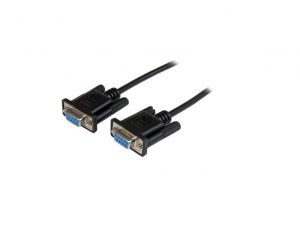 StarTech DB9 RS232 Serial Null Modem Cable F/