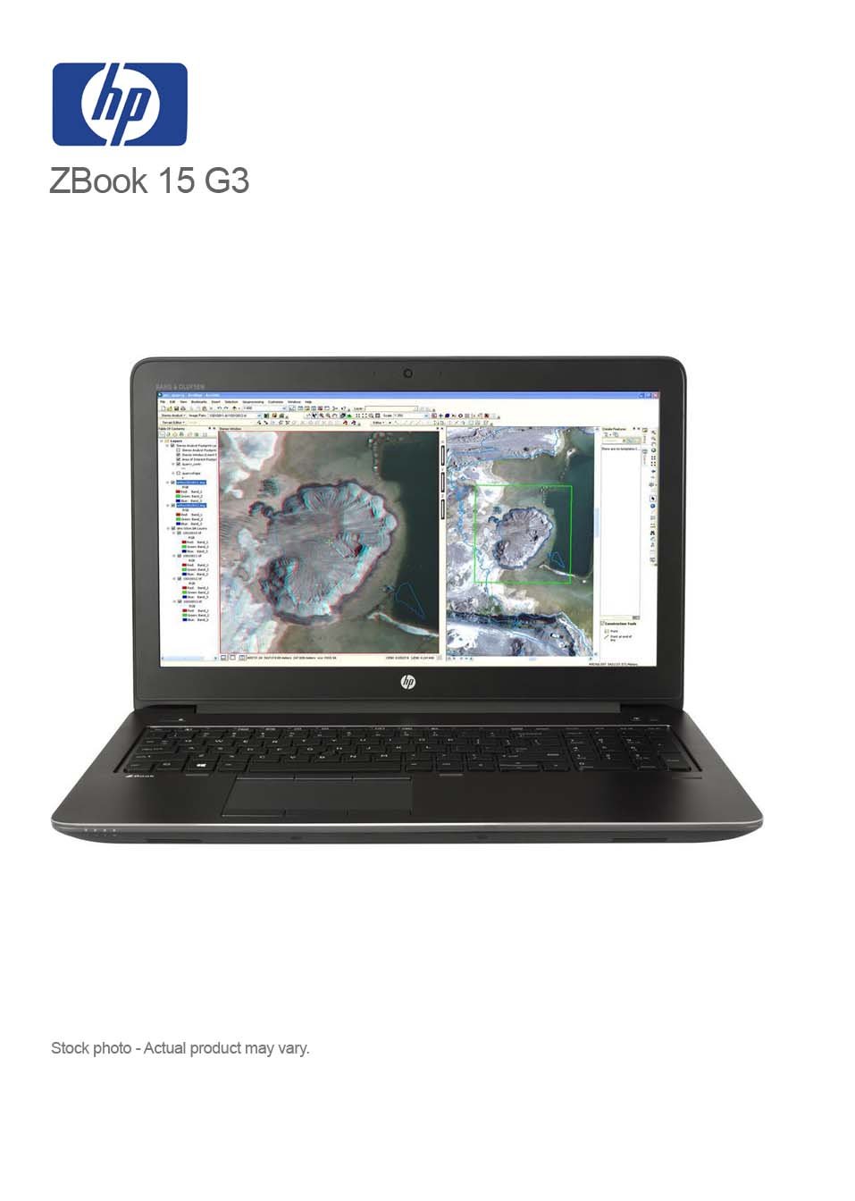 HP ZBook 15 G3 Core i7-6700HQ, 16GB, 256GB NVMe, 15.6"FHD, WIN 10 PRO