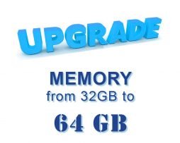Upgrade: Memory from 32 GB to 64 GB