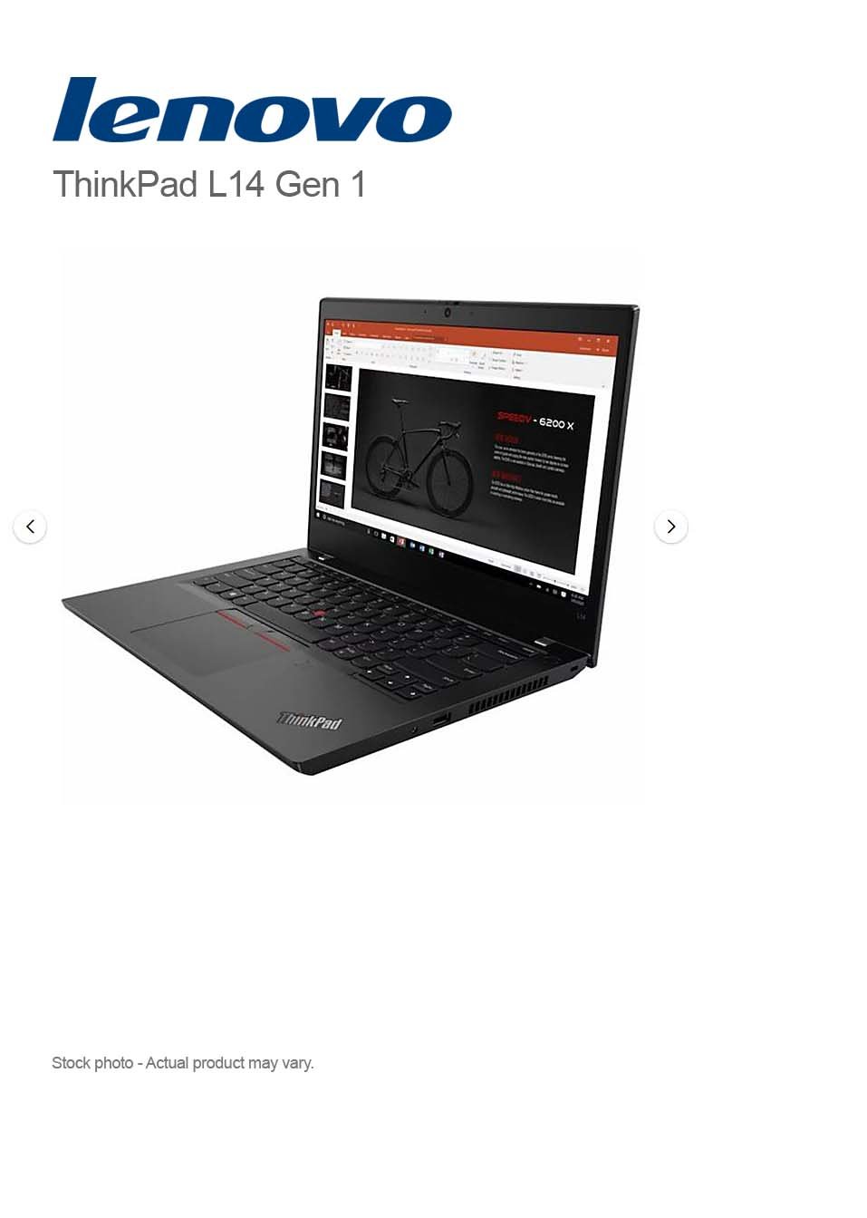 Lenovo ThinkPad L14 Gen 1 Core i5-10210U, 32GB, 512GB M.2 NVMe, 14″ HD, WIN 11 PRO - Image 2